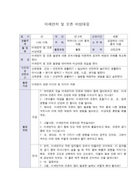 활동계획안,  안전교육) 미세먼지 및 오존 비상대응