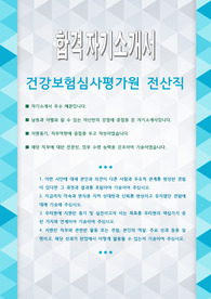 건강보험심사평가원 전산직 자기소개서