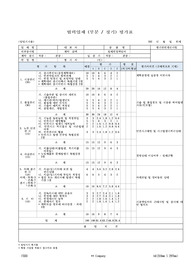 F333_협력업체 (부분_정기)평가표_담당기사용(토목, 건축, 건설)