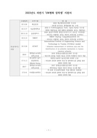 2023년 송원문화재단 &#039;UN평화장학생&#039; 합격자기소개서