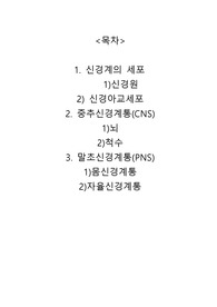 신경계 문헌고찰, 신경계란?