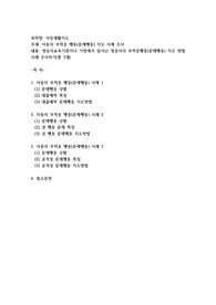아동의 부적응 행동(문제행동) 지도 사례 조사