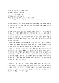 미술관 감상평 (전시명- 보이는, 그 너머에 보이는)
