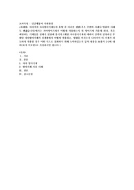 여러가지 자아방어기제들의 유형 중 여러분 생활(혹은 주변의 사례나 영화의 사례도 괜찮습니다)