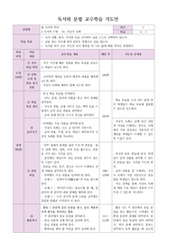 [수업지도안] 독서와 문법 학습지도안 - 사실적 독해 1차시입니다.