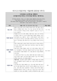 비즈니스사업디자인_디자인씽킹 프로젝트를 진행하여 신사업(디자인서비스) 아이디어를 제시하고 평가하시오.