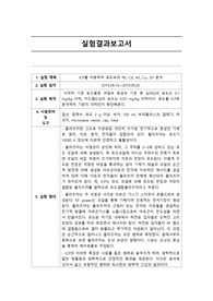 ICP를 이용하여 포도속의 Pb, Cd, AS, Cu, Zn 분석