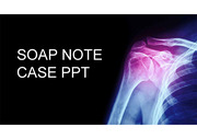 물리치료 SOAP노트 PPT - 앞십자인대 파열/안쪽반달연골 찢김