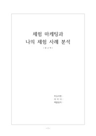 체험마케팅과 마케팅사례분석