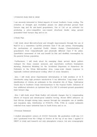 울산과학기술원(UNIST) 유니스트 대학원 도시환경공학과 자기소개서 연구계획서