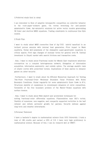 울산과학기술원(UNIST) 유니스트 대학원 수리과학과 자기소개서 연구계획서