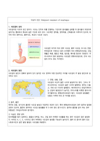 [A+ 성인간호학 실습 식도암 CASE] 간호진단 7개, 간호과정 2개 (항암화학요법으로 인한 오심과 관련된 영양불균형, 면역 저하와 관련된 감염의 위험)