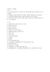 노동법의 법원(法源) 사이의 효력 4가지 원칙에 대해 간략히 서술하시오