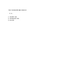 다문화정치에 대해 설명하시오
