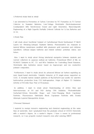 울산과학기술원(UNIST) 유니스트 일반대학원 에너지화학공학과 자기소개서 연구계획서