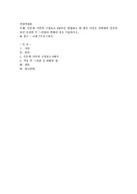 튼튼한 가족의 구성요소 6항목을 설명하고 한 항목 이상을 선택하며 일주일동안 실천한 후 느낀점과 변화된 점을 서술