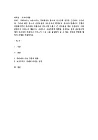 우리나라는 수출이라는 경제활동을 통하여 국가경제 성장을 견인하고 있습니다. 그러나 최근 들어서