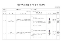 2023년도 방과후 학교 티볼부 연간 계획서