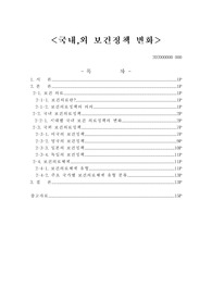 지역사회간호학 국내외 보건정책 변화