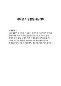 성의 발달은 유아기에 시작되어 성인기에 이르기까지 인간의 생애과정을 통해 꾸준히 발달하게 됩니다. 성의식의 발달 과정에서 각 발달 단계에 따른 수행과업이 지체되었을 때 나타날 수 있는 다양한 성태도나 성행동에 대해 논의