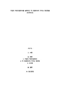 A+기업의 자본조달방식을 설명하고 각 조달방식이 가지는 장단점을 조사하시오