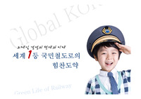 철도마케팅 발표(코레일에 관하여)