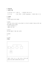아동V-sim(찰리스노우) 케이스스터디(간호진단 3개)