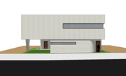 [건축설계-스케치업 소스][단독주택, 전원주택] - 139평 홈트리오 북위례 더힐 단독주택 건축설계 스케치업 3D 파일