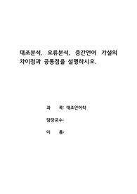 대조언어학