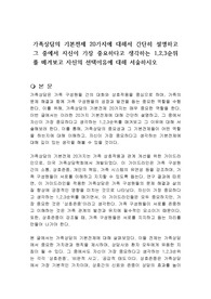 가족상담의 기본전제 20가지에 대해서 간단히 설명하고 그 중에서 자신이 가장 중요하다고 생각하는 1,2,3순위를 매겨보고 자신의 선택이유에 대해 서술하시오