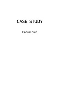 폐렴 Pneumonia 간호과정 A++
