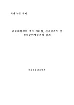 간호연구 논문 - 간호대학생의 셀프 리더십, 전공만족도 및 진로준비행동과의 관계