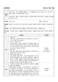 A+ 정상산모 퇴원교육계획안
