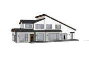 [건축설계-스케치업 소스][단독주택, 전원주택] - 70평 홈트리오 꿈꾸던 가족 보금자리를 짓다 전원주택 건축설계 스케치업 3D 파일
