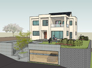 [건축설계-스케치업 소스][단독주택, 전원주택] - 83평 홈트리오 가족, 행복, 꿈을 담아내다 전원주택 건축설계 스케치업 3D 파일