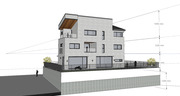 [건축설계-스케치업 소스][단독주택, 전원주택] - 127평 홈트리오 애니아트힐즈 AA127 전원주택 건축설계 스케치업 3D 파일