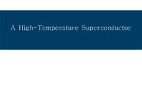 무기화학실험 - A High-Temperature Superconductor (초전도체)