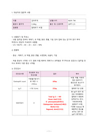 아동 알레르기 간호과정1개 간호진단2개