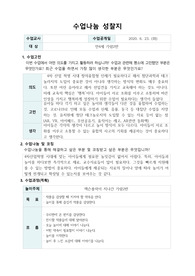 동료장학 수업계획안 및 평가, 미술관 수업