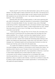 미국대학교(영문) 자소서.(커뮤니케이션) 영어로 본인이 어떠한 사람인지 또 지원동기가 무엇인지 학교에 와서 무엇을 하고 싶은지 영어로 자유롭게 작성하는 형식의 내용입니다.