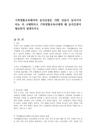 가족생활교육에서의 윤리강령은 어떤 것들이 들어가야 하는 지 구체화하고 가족생활교육사에게 왜 윤리강령이 필요한지 설명하시오