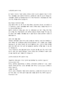 한솔제지 국내영업직 합격 자기소개서