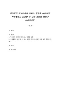 무기질이 피부미용에 미치는 영향을 설명하고, 식생활에서 실천할 수 있는 방안에 대하여 서술하시오.