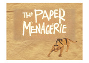 종이 동물원(THE PAPER MENAGERIE)분석 PPT