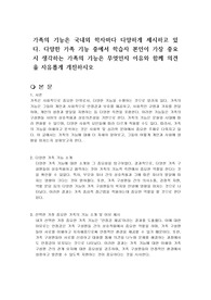 가족의 기능은 국내외 학자마다 다양하게 제시하고 있다. 다양한 가족 기능 중에서 학습자 본인이 가장 중요시 생각하는 가족의 기능은 무엇인지 이유와 함께 의견을 자유롭게 개진하시오