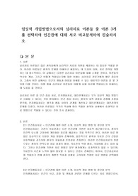 임상적 개입방법으로서의 심리치료 이론들 중 이론 3개를 선택하여 인간관에 대해 서로 비교분석하여 진술하시오