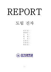 단국대학교 실험 도립전자 보고서