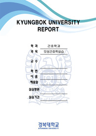 [A+자료] 모성간호학실습 PID 골반염 케이스(간호진단 3개, 간호과정 2개)