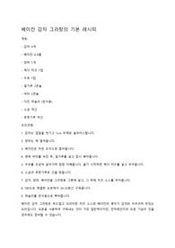 베이컨 감자 그라탕 레시피 입니다.