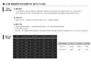 22년도11월 21회 정보보안기사&산업기사 실기 상세 복기(해피캠퍼스)